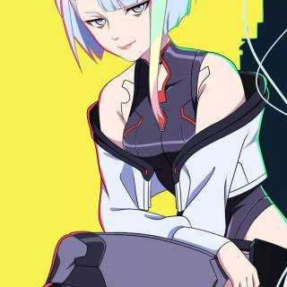 Lucy Cyberpunk: Edgerunners wallpaper