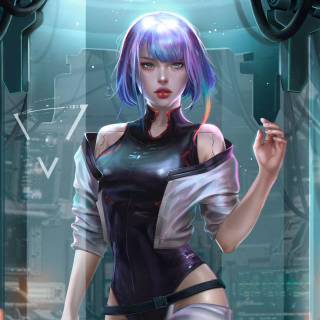 Lucy Cyberpunk: Edgerunners wallpaper