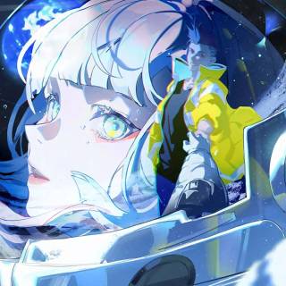 Lucy Cyberpunk: Edgerunners wallpaper