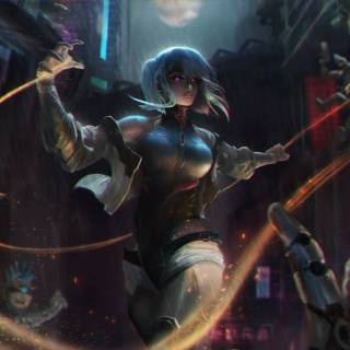 Lucy Cyberpunk: Edgerunners wallpaper