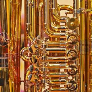 Brass tuba wallpaper