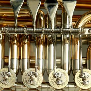 Brass tuba wallpaper