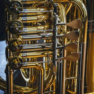 Brass tuba wallpaper