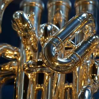 Brass tuba wallpaper