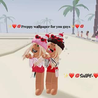 Preppy Roblox wallpaper