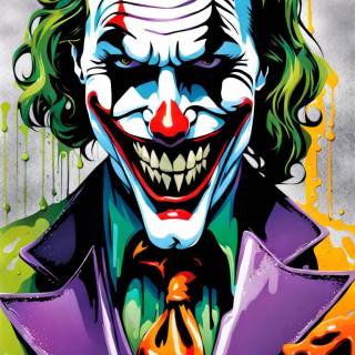 Joker drip wallpaper