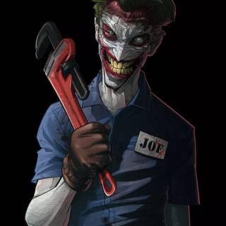 Joker drip wallpaper