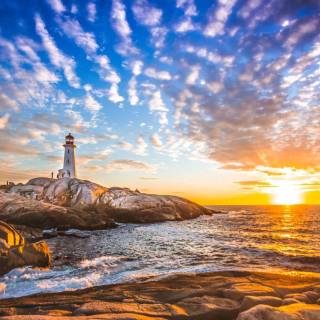Lighthouse spring wallpaper