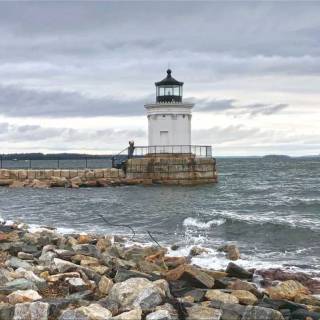 Lighthouse spring wallpaper