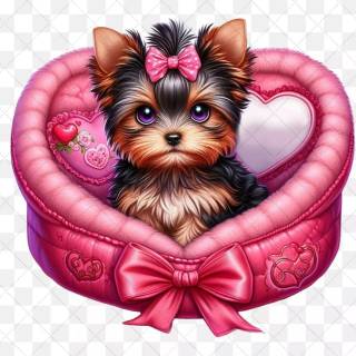 Cute dogs Valentines wallpaper