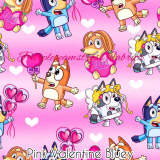 Valentine's Day Bluey wallpaper