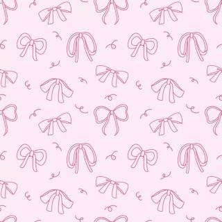 Valentines bows wallpaper
