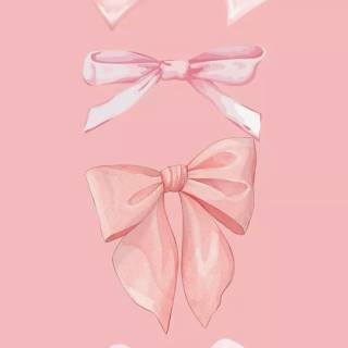 Valentines bows wallpaper
