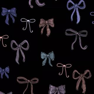 Valentines bows wallpaper
