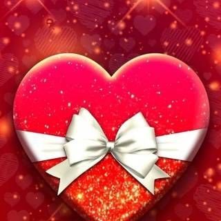 Valentines bows wallpaper
