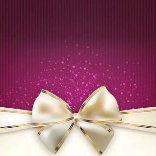 Valentines bows wallpaper