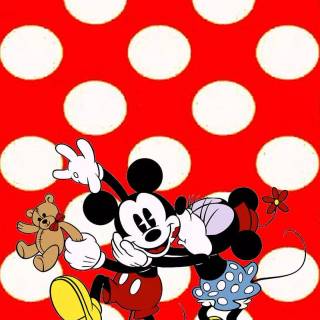 Valentine's Day Minnie Mouse wallpaper