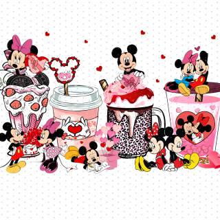 Valentine's Day Minnie Mouse wallpaper