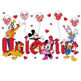 Valentine's Day Minnie Mouse wallpaper
