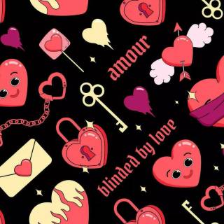 Gothic Valentines Day wallpaper