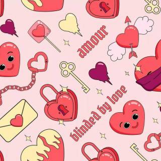Gothic Valentines Day wallpaper