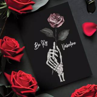 Gothic Valentines Day wallpaper