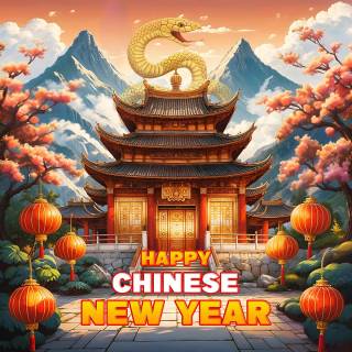 2025 Chinese New Year wallpaper