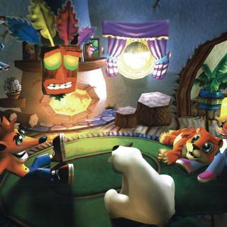 Crash Bandicoot: Warped wallpaper