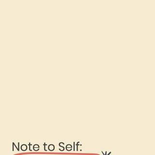 Note to self wallpaper