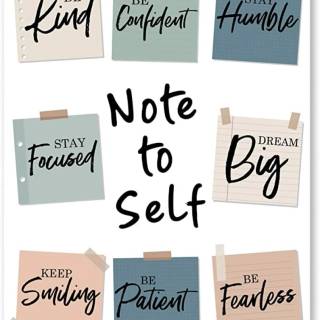 Note to self wallpaper