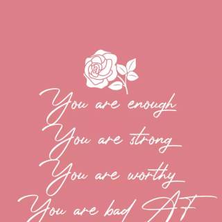 Note to self wallpaper