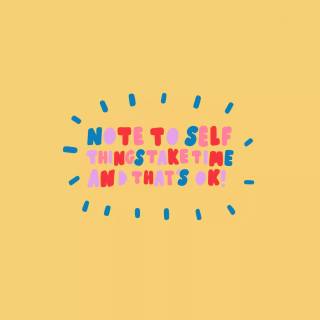 Note to self wallpaper