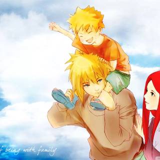 Naruto parents wallpaper