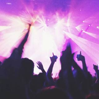 Club lights wallpaper