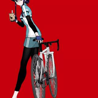 Anime bicycle wallpaper