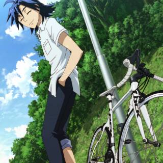 Anime bicycle wallpaper