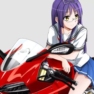 Anime moto wallpaper