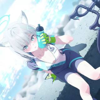 Anime bicycle wallpaper