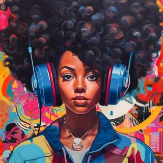 Afro music wallpaper