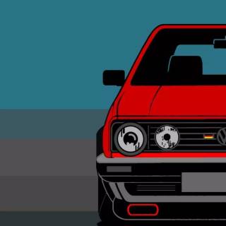 Volkswagen Golf Mk2 wallpaper