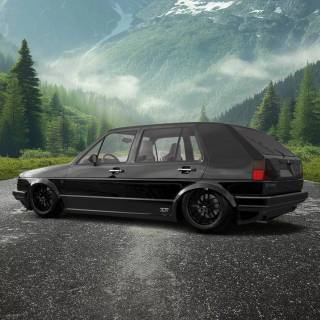 Volkswagen Golf Mk2 wallpaper