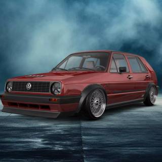 Volkswagen Golf Mk2 wallpaper