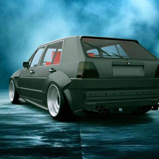 Volkswagen Golf Mk2 wallpaper