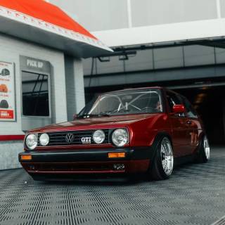 Volkswagen Golf Mk2 wallpaper