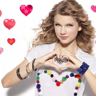 Taylor Swift Valentine's Day wallpaper