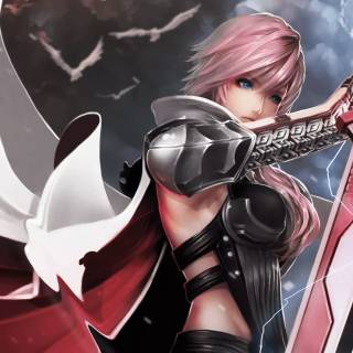 Lightning sword wallpaper