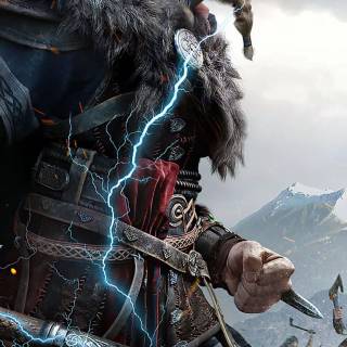 Lightning sword wallpaper