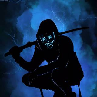 Lightning sword wallpaper