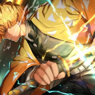 Lightning sword wallpaper