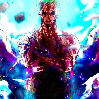 Zoro Nothing Happend wallpaper